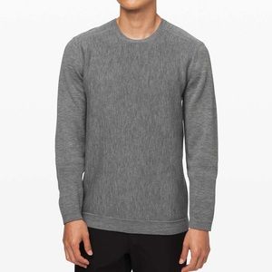 Lululemon NWT Alpine Air Crew Heathered Core Medium Grey HCMG XS